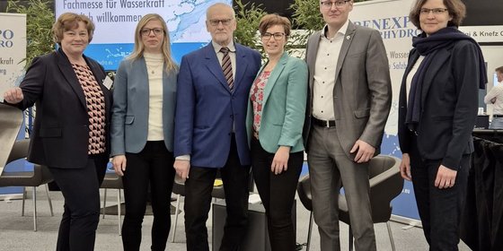 Wasserkraft aus Baden-Württemberg auf der RENEXPO Interhydro © Plattform EE BW