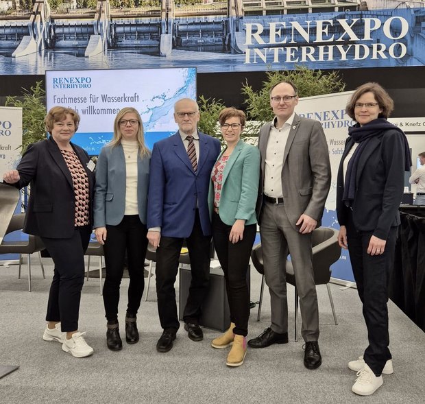 Wasserkraft aus Baden-Württemberg auf der RENEXPO Interhydro © Plattform EE BW Wasserkraft aus Baden-Württemberg auf der RENEXPO Interhydro © Plattform EE BW