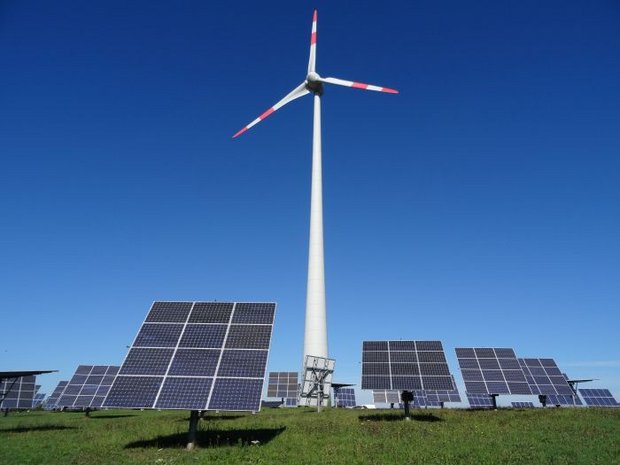 Solar- und Windpark