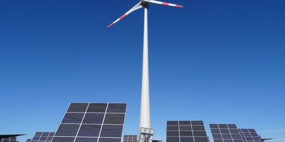 Solar- und Windpark