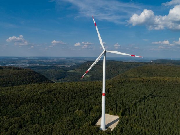Windkraftanlage in Lauterstein © wpd onshore GmbH