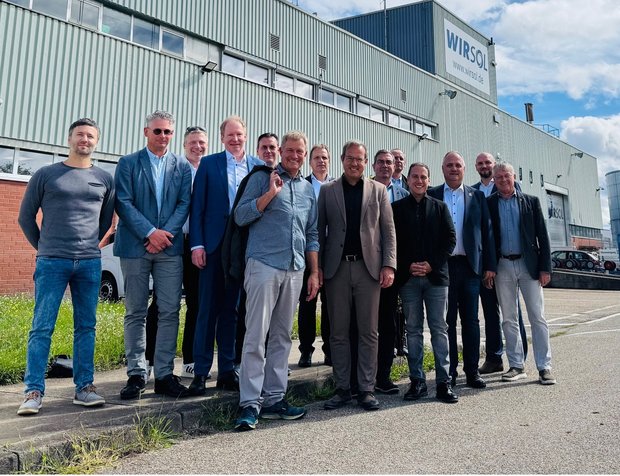 Raimund Haser MdL beim Besuch des Energiestandorts Philippsburg © Plattform EE BW