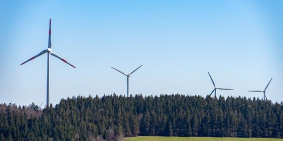Windpark St. Peter in Baden-Württemberg, © Plattform EE BW / A. Jung