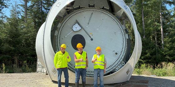 BWE Regional- u. Landesverband auf der Baustelle