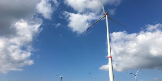Windenergieanlage in Gnannenweiler ©BWE / SM