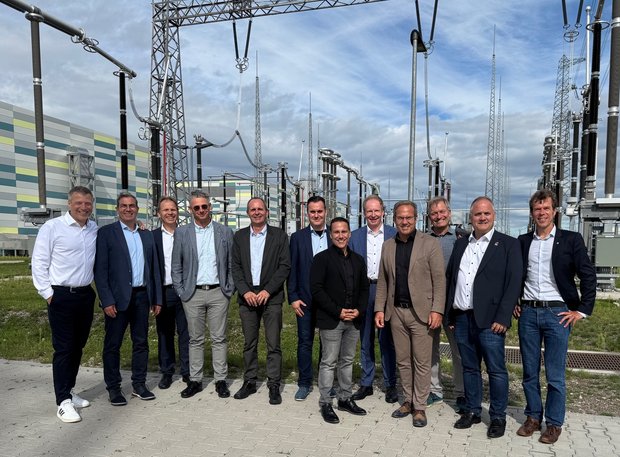 Besichtigung des Ultranet-Konverters der Transnet BW  in Philippsburg