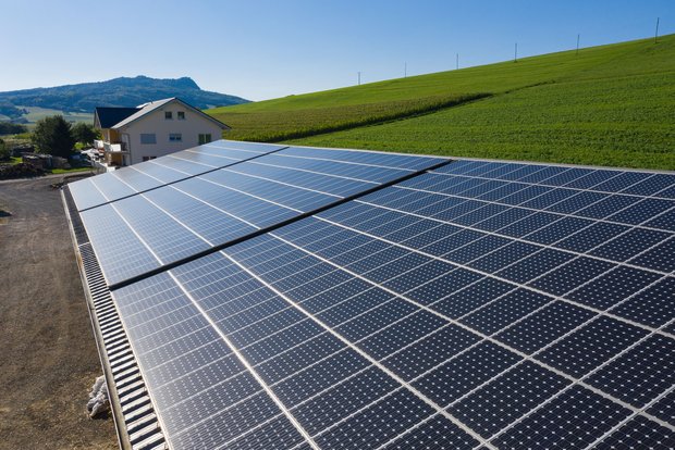 Photovoltaikanlage bei Hilzingen, © Plattform EE BW / Kuhnle & Knödler