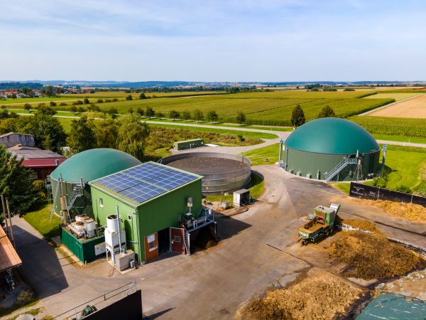 Biogas-Anlage in Eutingen, © Plattform EE BW / A.Jung